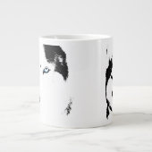 Husky Dog Coffee Mok Siberian Husky Sleg Dog Cup (Voorkant)