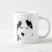 Husky Dog Coffee Mok Siberian Husky Sleg Dog Cup (Rechts)