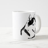 Husky Dog Coffee Mok Siberian Husky Sleg Dog Cup (Voorkant rechts)