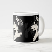 Husky Dog Coffee Mok Siberian Husky Sleg Dog Cup (Voorkant rechts)