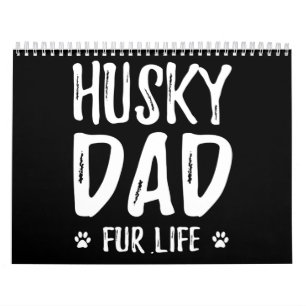 Husky dog dad voor het leven  Een cadeauidee voor  Kalender