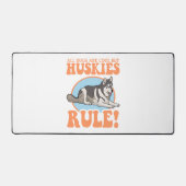 Husky Dog Owner Huskies (Recto)