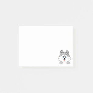 Husky Dog Post-it® notes 4 x 3