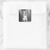 Husky Dog Sticker (Tas)