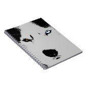 Husky Eye Carnet Sibérien Husky Cadeaux & Livres (Côté Droit)