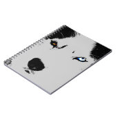 Husky Eye Carnet Sibérien Husky Cadeaux & Livres (Côté gauche)