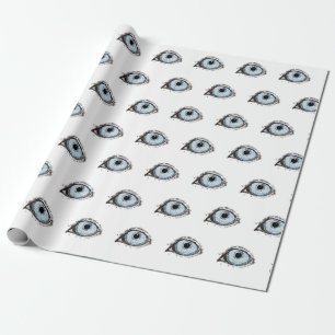 Husky Eye Pattern Cadeaupapier