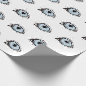 Husky Eye Pattern Cadeaupapier (Hoek)