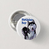 Husky Feestcentrum Ronde Button 3,2 Cm (Voorkant /achterkant)