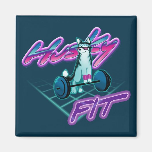 Husky Fit Magneet (Voorkant)