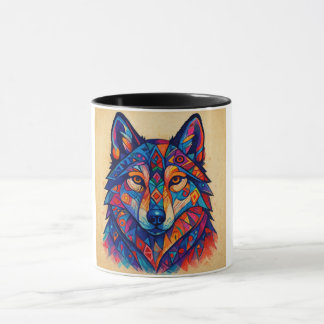 Husky Gepersonaliseerde Wolf Trui Mok