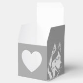 Husky Gift Box Personaliseren Husky Malamute Gift Bedankdoosjes (Geopend)