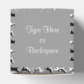 Husky Gift Box Personaliseren Husky Sled Dog Team Bedankdoosjes (Bovenkant)