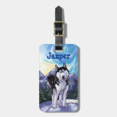 Husky Gifts & Accessoires Bagagelabel (Voorkant verticaal)
