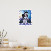 Husky Gifts & Accessoires Poster (Keuken)