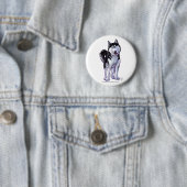 Husky Gifts & Accessoires Ronde Button 5,7 Cm (In situ)