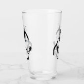 Husky Glasses Siberian Husky Pup Glass Personalise Glas (Links)