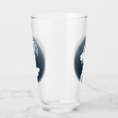 Husky Glasses Siberian Husky Pup Glass Personalise Glas (Links)