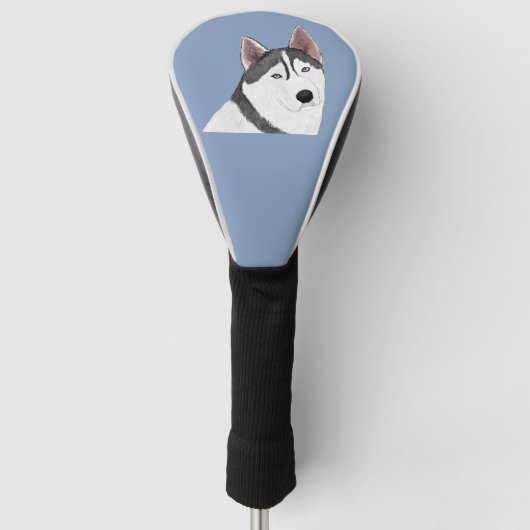 Husky Golfheadcover (Voorkant)