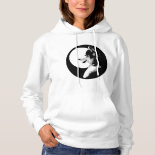 Husky Hoodie Shirt Hooded Sweatshirt Sled Dog Top
