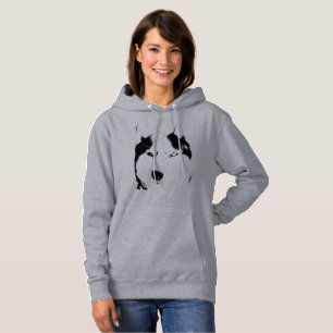 Husky Hoodie Shirt Women's Hooded Husky Sweatshirt