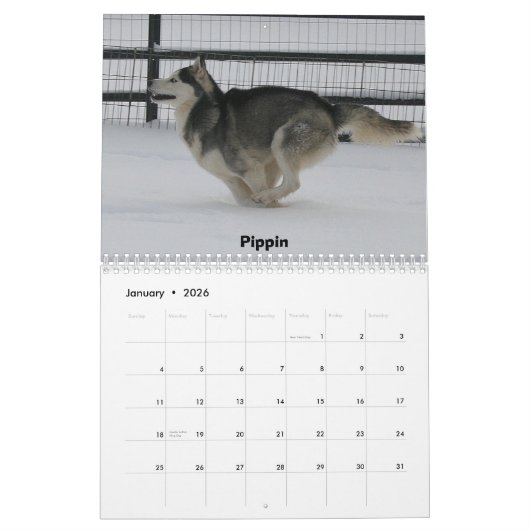 Husky House 2011 Agenda Kalender (Jan 2026)