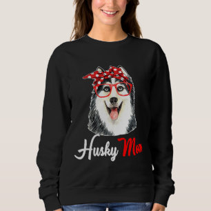 Husky Husky Moeder Husky Mama Husky Hond Husky Fo Trui