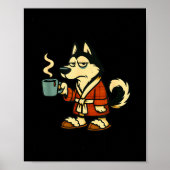 Husky I Think I'm Emotionally Constipated I Haven' Poster (Voorkant)