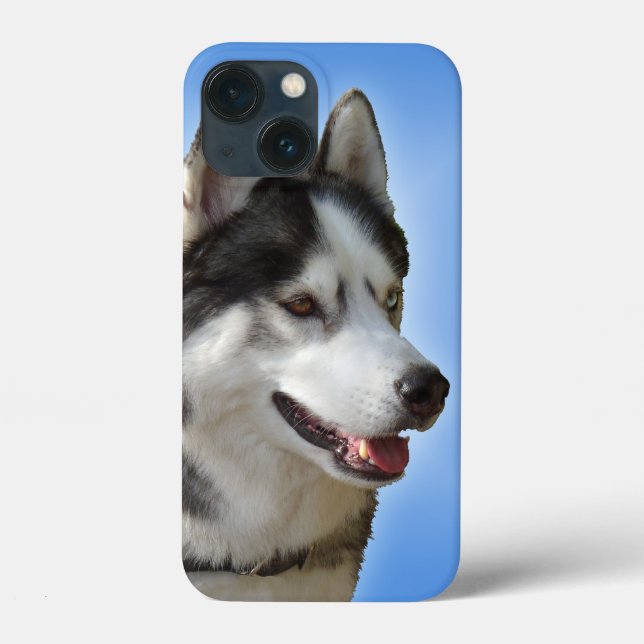 Husky iPhone 6 coque Siberian Husky Coques de mala (Verso)
