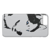 Husky iPhone 7 Coque Siberian Husky Coques de mala (Dos (Horizontal))