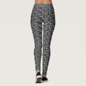 Husky Leggings Husky Malamute Chien Pantalon Leggi (Dos)