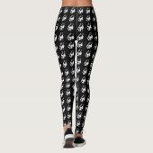 Husky Leggings Husky Malamute Dog Legging Pants (Achterkant)