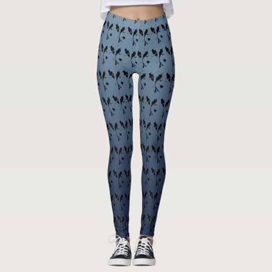 Husky Leggings Husky Malamute Dog Legging Pants (Voorkant)