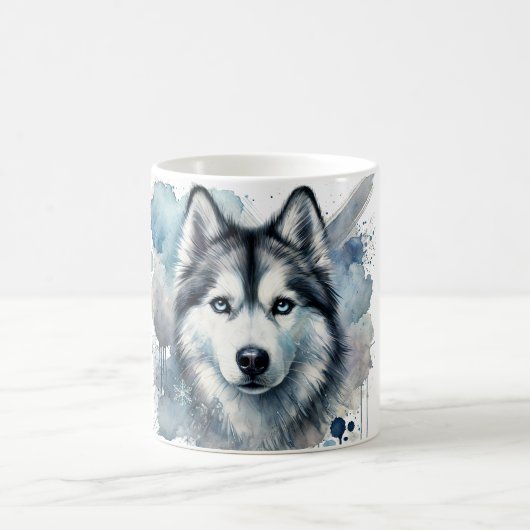 🐾 Husky Lovers, Cette Mug est pour vous ! 🐾 (Centre)