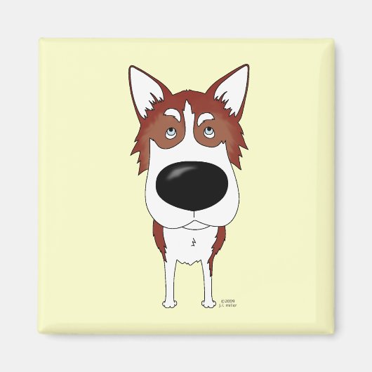 Husky Magnet (Devant)