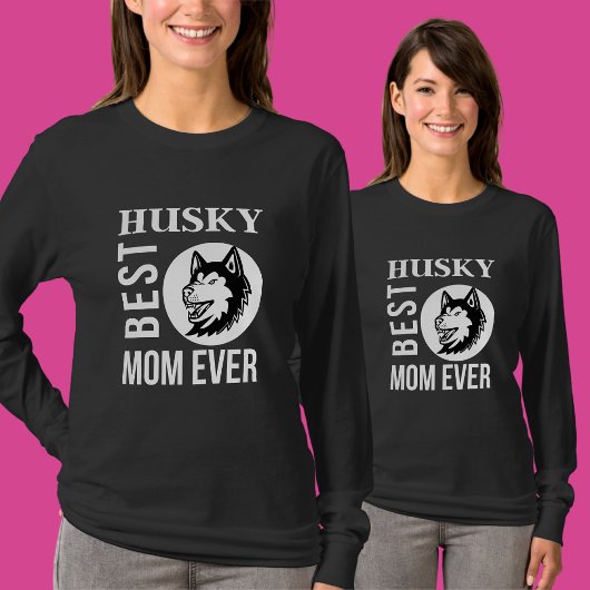 Husky Mam, Dog Mam, Husky Gift T-shirt
