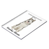 Husky mama Notitieboek (Linkerzijde)