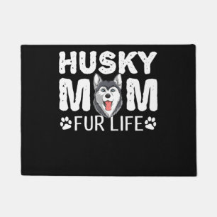 Husky mama voor het leven   Funny Dog day gift Deurmat
