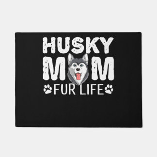 Husky mama voor het leven | Funny Dog day gift Deurmat