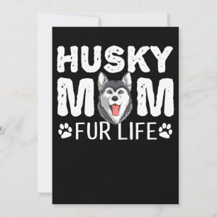 Husky mama voor het leven   Funny Dog day gift Save The Date