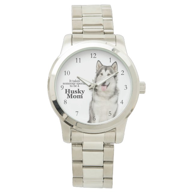 Husky Mama Watch Horloge (Voorkant)