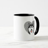 Husky Mokken (Voorkant rechts)