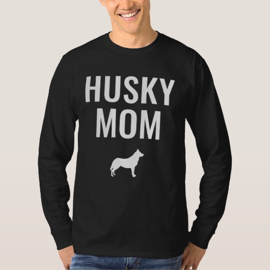 Husky Mom T-shirt (Voorkant)