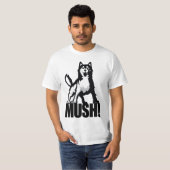 Husky Mush! T-shirt (Voorkant volledig)