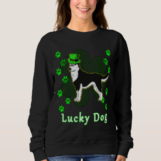 Husky My Lucky Leprechaun Trui