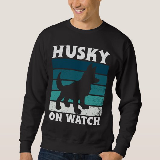 Husky op horloge Essential Trui (Voorkant)