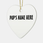 Husky Ornament Personalized Decoration (Links)