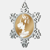 Husky Ornament Siberian Husky Holiday Decoration (Rechts)