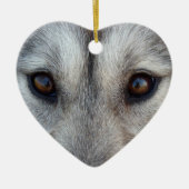 Husky Ornament Wolf Pup Keepomwille Dog Gifts (Voorkant)