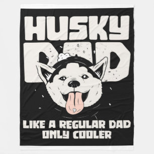 Husky Pap Als een gewone Pap Alleen Cooler Fleece Deken